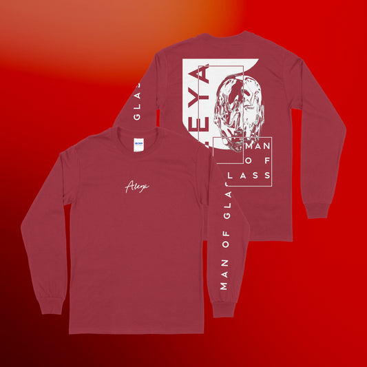 Man of Glass - Red Long Sleeve