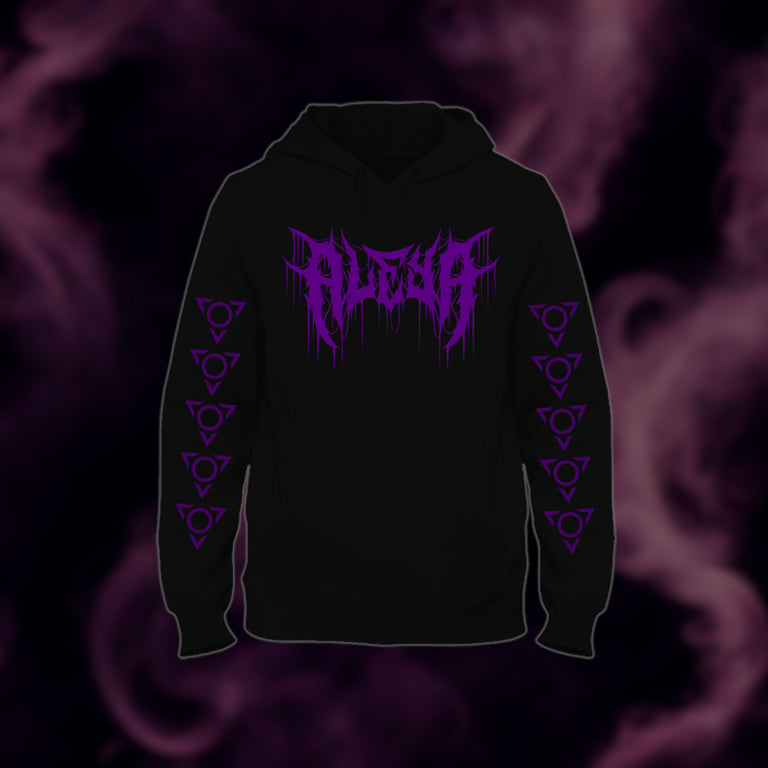 Aleya Deathcore - Black Hoodie