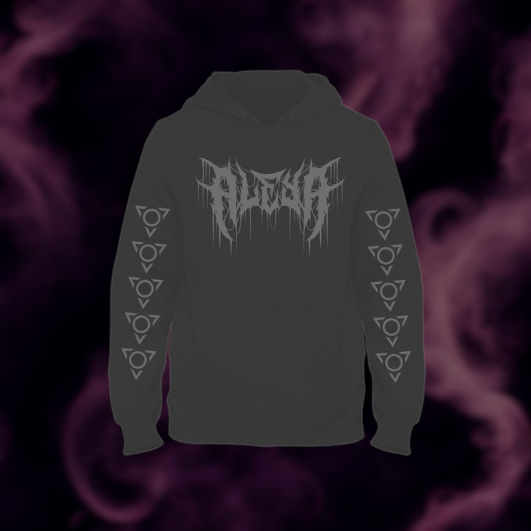 Aleya Deathcore - Grey Hoodie